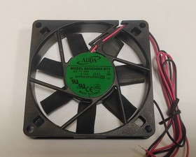 AD0824HX-D71-LF, DC Fans DC Axial Fan, 80x80x15mm, 24VDC, 29CFM, 3.12W, 33.5dBA, 3200RPM, Hypro