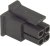 0430250400, Conn Housing RCP 4 POS 3mm Crimp ST Cable Mount Black Micro-Fit 3.0™ Bag
