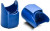 AX-MARK6, XLR Connectors AX Series Sleeve for Custom Printing Blue