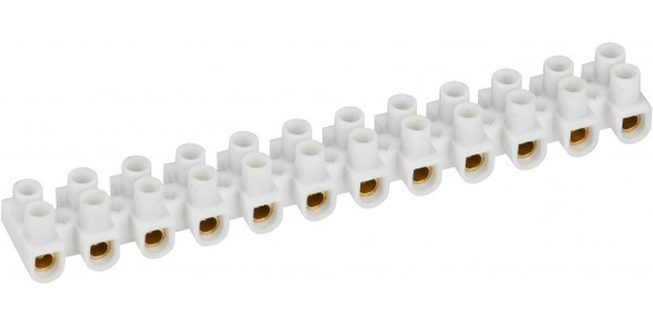 UZV4-003-04, Зажим винтовой ЗВИ-3 н/г 1,0-2,5мм2 12пар IEK