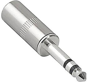 4802.1300, Вилка, Jack 3,5мм х 18,6мм, "папа", stereo, прямой, на провод