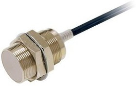 E2EX15B1T3010MOMS, Inductive Sensor Make Contact (NO) 250Hz 30V 16mA 15mm IP67 / IP67G / IP69K Cable, 10 m E2E-X