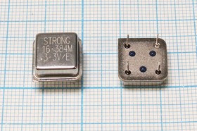 Кварцевый генератор 16.384МГц 3.3В,HCMOS/TTL в корпусе HALF=DIL8, гк 16384 \\HALF\T/CM\3,3В\OSC8\STE