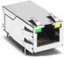 JK0-2500NL, Modular Connectors / Ethernet Connectors RJ45 1X1 2.5GBase-T 4P PoE 100W