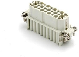 93601-0100, Heavy Duty Power Connectors CRIMP TYPE INSERT FEMALE 7125.4012.3