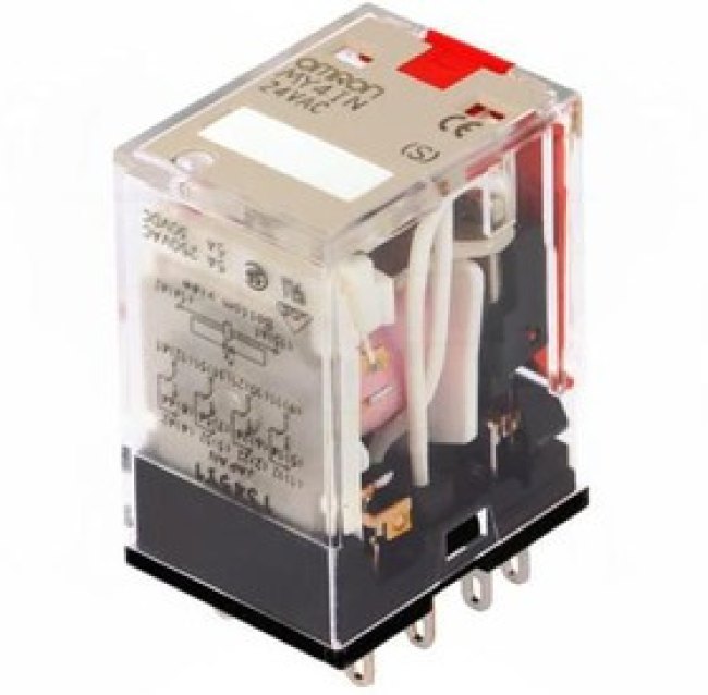 MY4IN-AC24(S), General Purpose Relays PLUG-IN 4PDT 24VAC MY4IN-AC24(S), General Purpose Relays PLUG-IN 4PDT 24VAC