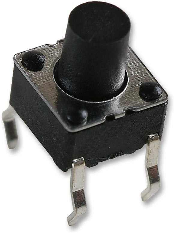 1301.9304, Микропереключатель TACT; SPST-NO; Пол: 2; 0,05A/12ВDC; THT; 1,6Н