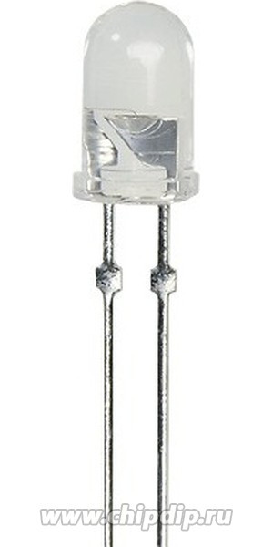 TLCR5100, LED 622nm Red 5 mm T-1 3/4