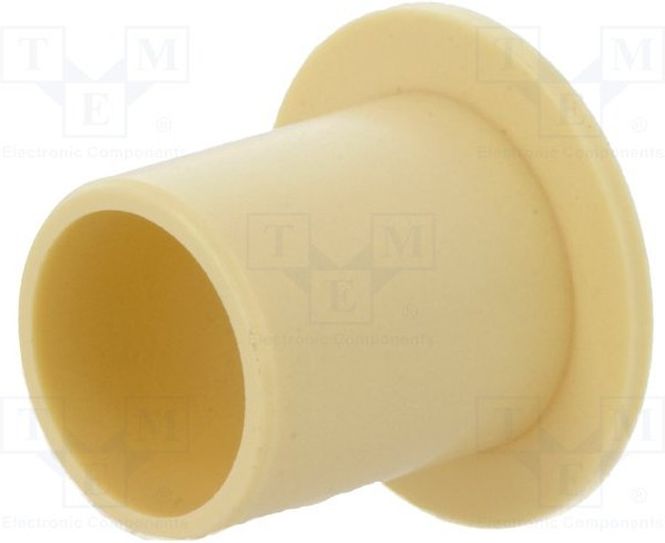 WFM-3034-26, Опорная втулка, Верс с юбкой, Внешн.диам 34мм, L 26мм, желтый WFM-3034-26, Опорная втулка, Верс с юбкой, Внешн.диам 34мм, L 26мм, желтый