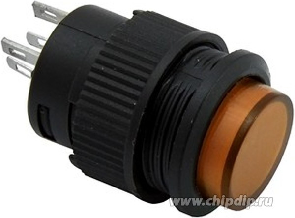 R16-503AD-Y Lock, Кнопочный переключатель R16-503AD-Y с замком R16-503AD-Y Lock, Кнопочный переключатель R16-503AD-Y с замком