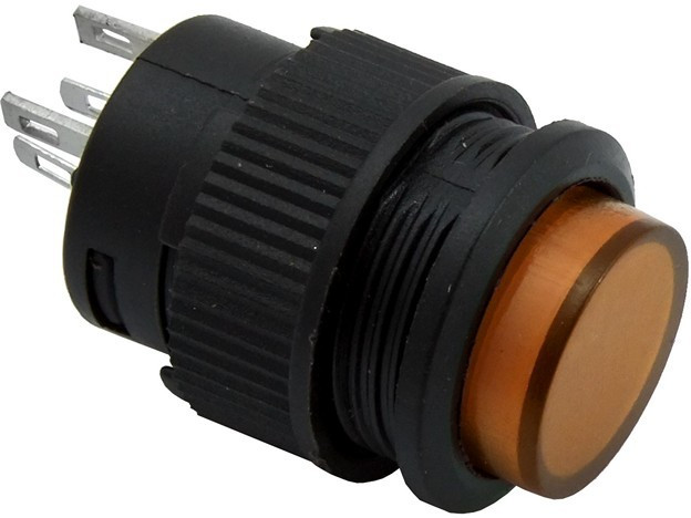 R16-503AD-Y Lock, Кнопочный переключатель R16-503AD-Y с замком R16-503AD-Y Lock, Кнопочный переключатель R16-503AD-Y с замком