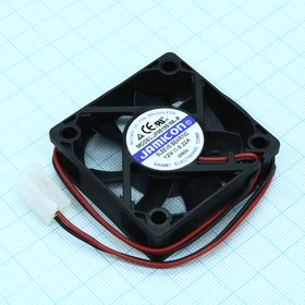 JF0515S1M-C-R, (50*50*15 12V разъем), Вентилятор 12В 50х50х15мм, S 5000об/мин., 24.7м3/час, 31.7дБ, подшипник скольжения