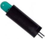 561-2501-070F, LED Uni-Color Green 565nm 2-Pin Bulk