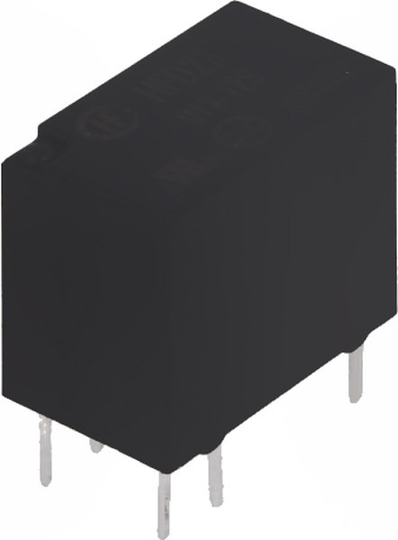 HFD23/012-1ZS, Реле электромагнитное, субминиатюрное, SPDT, Uобмотки 12ВDC, 0,5A/125ВAC, 2А, PCB