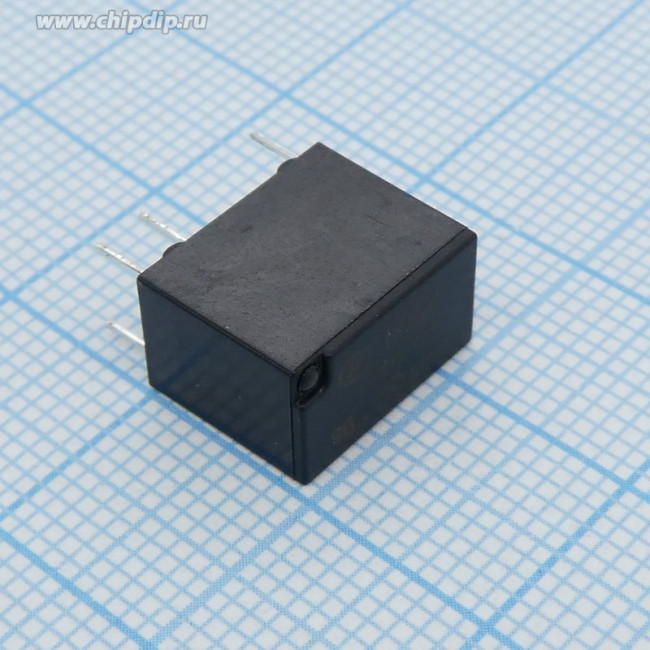 HFD23/012-1ZS, Реле электромагнитное, субминиатюрное, SPDT, Uобмотки 12ВDC, 0,5A/125ВAC, 2А, PCB