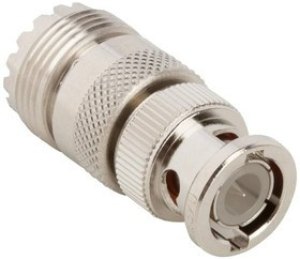000-2900, RF Adapters - Between Series BNC PLUG TO UHF JACK ADAPTER, 50 OHM
