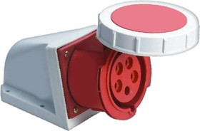 Стационарная наружная розетка 1152 3Р+РЕ+N 16А 380В IP67 PROxima ps-1152-16-380