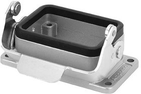 C146 10F006 000 1, Heavy Duty Power Connectors Housing Bulkhead Mount Heavy Mate C146 10F006 000 1, Heavy Duty Power Connectors Housing Bulkhead Mount Heavy Mate