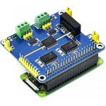 2-CH CAN HAT, Плата расширения (HAT) для Raspberry Pi, изолированный CAN-интерфейс 2-CH CAN HAT, Плата расширения (HAT) для Raspberry Pi, изолированный CAN-интерфейс