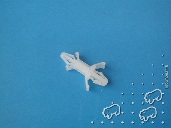 CS-0610, Монтажная стойка крепление защелкой L=9,6мм