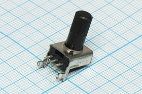 Резистор переменный поворотный 20к\A\10мм\ 40T6x20\F-09KV; №4699_A РПвр 20к\A\10мм\ 40T6x20\F-09KV\