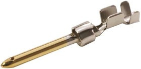 09670008177, D-Sub Standard Series, Male Crimp D-sub Connector Contact, Gold over Nickel, 24 20 AWG