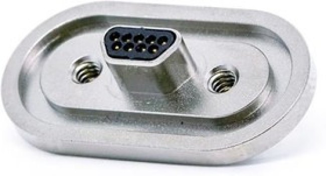 DCDH-9PSBN, D-Sub Micro-D Connectors 9way Plug Solder Cup