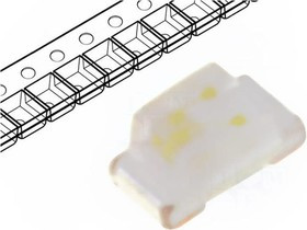 OSO50402C1C, LED; SMD; 0402; orange; 15?30mcd; 1x0.5x0.4mm; 120°; 1.7?2.3V; 5mA OSO50402C1C, LED; SMD; 0402; orange; 15?30mcd; 1x0.5x0.4mm; 120°; 1.7?2.3V; 5mA