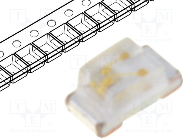 OSO50402C1C, LED; SMD; 0402; orange; 15?30mcd; 1x0.5x0.4mm; 120°; 1.7?2.3V; 5mA OSO50402C1C, LED; SMD; 0402; orange; 15?30mcd; 1x0.5x0.4mm; 120°; 1.7?2.3V; 5mA