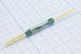 Геркон переключающий МКС-27103 группа А, 1А, 220В, МДС срабатывания 40-70А; № 5570 А геркон 5,1x27\2