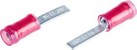 131331, Ножевая клемма, Серия PIDG, 22AWG до 16AWG, 1.6 мм², Красный, Нейлон (Полиамид), 2.95мм x 0.8мм 131331, Ножевая клемма, Серия PIDG, 22AWG до 16AWG, 1.6 мм², Красный, Нейлон (Полиамид), 2.95мм x 0.8мм