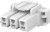 1376389-1, PLUG HOUSING, 3POS, PA 6.6 GF, NATURAL