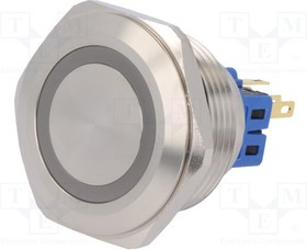 V30-21E-24B-S, Переключатель: антивандальный, Пол: 2, SPDT, 3A/220ВAC, 5A/24ВDC