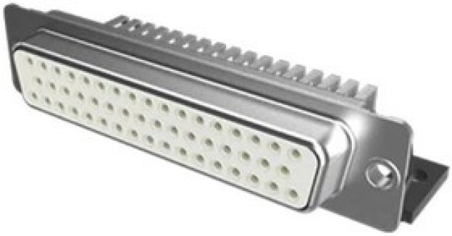 DD50S565MTLF, D-Sub Standard Connectors DSUB RA STB 50SKT