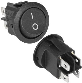 KCD1-201-8-C3-B/4P on-off, Клавишный переключатель KCD1-201-8-C3-B/4P, ON-OFF