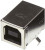 0670687041, USB Connectors USB REC 4P RA SHLD TYPE B 30AU