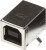 0670687041, USB Connectors USB REC 4P RA SHLD TYPE B 30AU