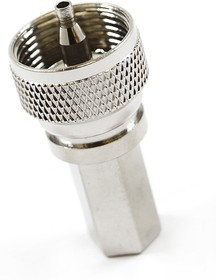 HYR-0605A (GU-605A) (UHF-7506A), Разъем UHF, штекер, RG-58, вкручивающийся (Twist-on)