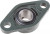 UCFL205-16, 2 Hole Flange Bearing Unit 25.4mm ID
