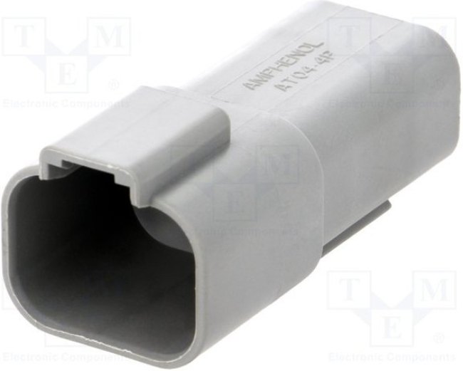 AT04-4P, Automotive Connectors AT Series Receptacle 4 Way AT04-4P, Automotive Connectors AT Series Receptacle 4 Way