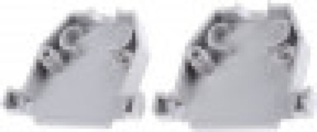 8630CH25UNCLF, 8630CH Series Thermoplastic D Sub Backshell, 25 Way 8630CH25UNCLF, 8630CH Series Thermoplastic D Sub Backshell, 25 Way