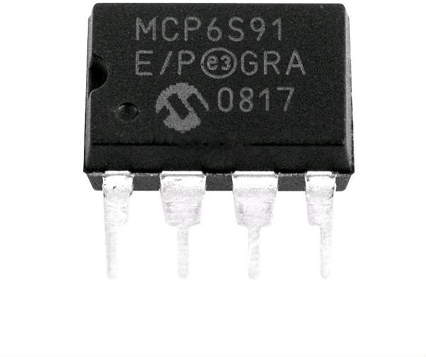 MCP6S21-I/SN, Операционный усилитель, PGA, Rail-to-Rail [SOIC-8]
