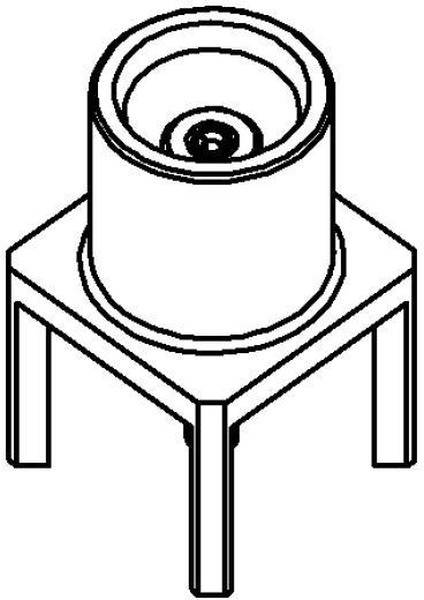 R113426000W, jack Through Hole MCX Connector, 50, Solder Termination, Straight Body R113426000W, jack Through Hole MCX Connector, 50, Solder Termination, Straight Body