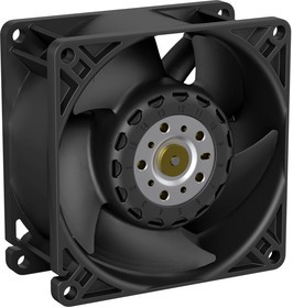 8315100135, DC Fans Axial Fan, 80x80x38mm, 48VDC, 127CFM, 94W, 76dBA, 310mm Wire, Tach/PWM, IP10