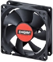 Exegate EX283387RUS Вентилятор ExeGate ExtraPower EP12025H3P, 120x120x25 мм, гидродинамический, 3pin