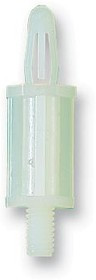 MSCBS-10-01, PCB Spacer Support, Studded, Nylon 6.6, MSCBS Series, 15.9 mm Height, 7.9 mm Width