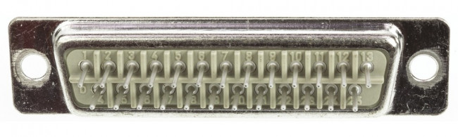 09670254754, D-Sub Standard 25 Way Through Hole D-sub Connector Socket, 2.76mm Pitch, with 3.05 mounting hole 09670254754, D-Sub Standard 25 Way Through Hole D-sub Connector Socket, 2.76mm Pitch, with 3.05 mounting hole