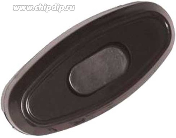 Переключатель бра черный 6А 250В А0106