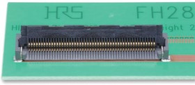 FH28D-64S-0.5SH(98), FFC / FPC разъем, 0.5 мм, 64 контакт(-ов), Гнездо, Серия FH28, Поверхностный Монтаж, Низ