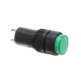 FL1P-16NJ-1-G24V, LED Panel Mount Indicators LED GRN 16MM NUT 24VAC/DC FL1P-16NJ-1-G24V, LED Panel Mount Indicators LED GRN 16MM NUT 24VAC/DC